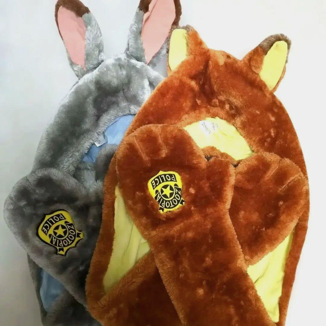 ズートピア ファンキャップ マフラー ジュディ ニック セット
