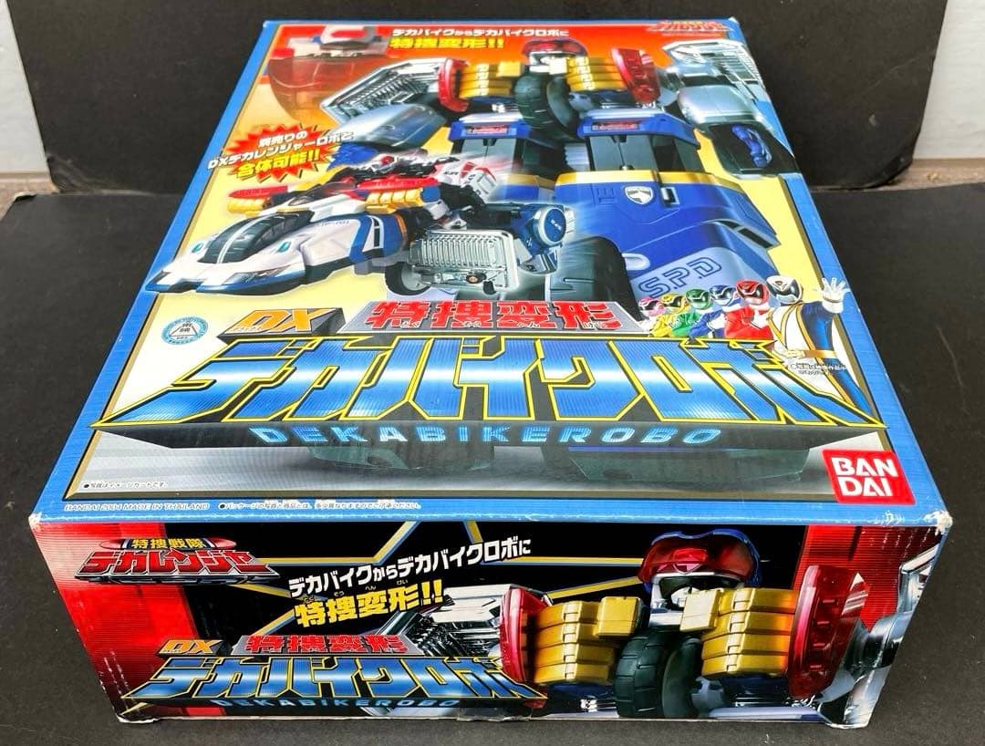 特捜戦隊　デカレンジャー DX　特捜変形　デカバイクロボ　超合金　2004年