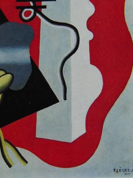 フェルナン・レジェ、Nature morte、希少図版、新品額装付