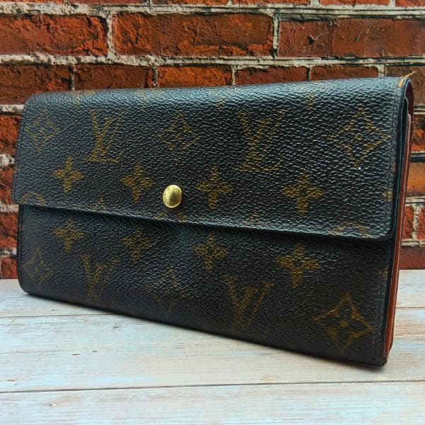ルイヴィトン モノグラム 長財布 二つ折り ポルトフォイユ サラ 旧型 0033