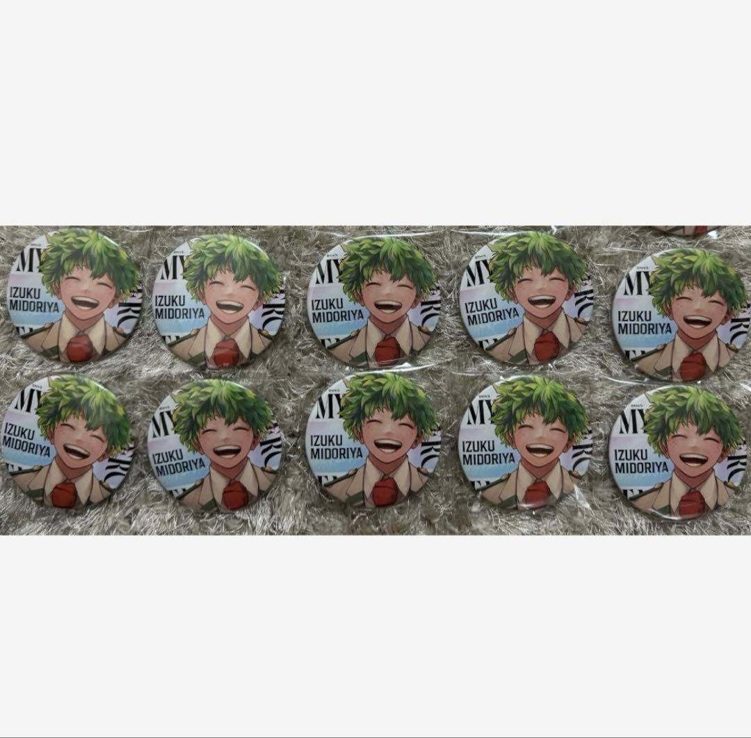 ジャンプgiga 2024 Spring ヒロアカ　緑谷出久 10枚　缶バッジ