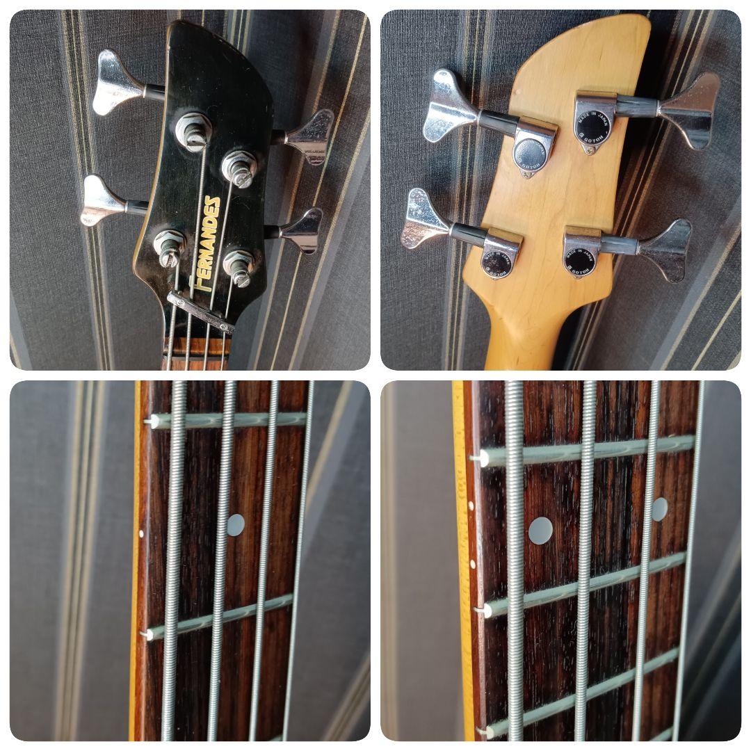 FERNANDES FRB-40 PJ フェルナンデス パープル 紫 ベース