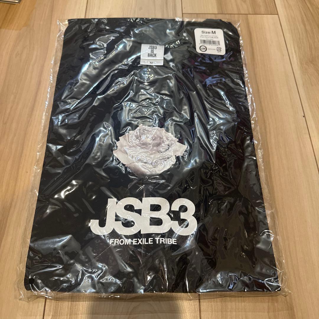 JSB3 IS BACK Tシャツ Mサイズ ブラック