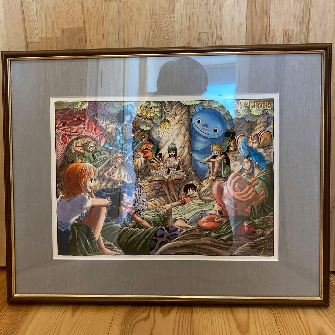 ONE PIECE 複製原画 フレーム付き