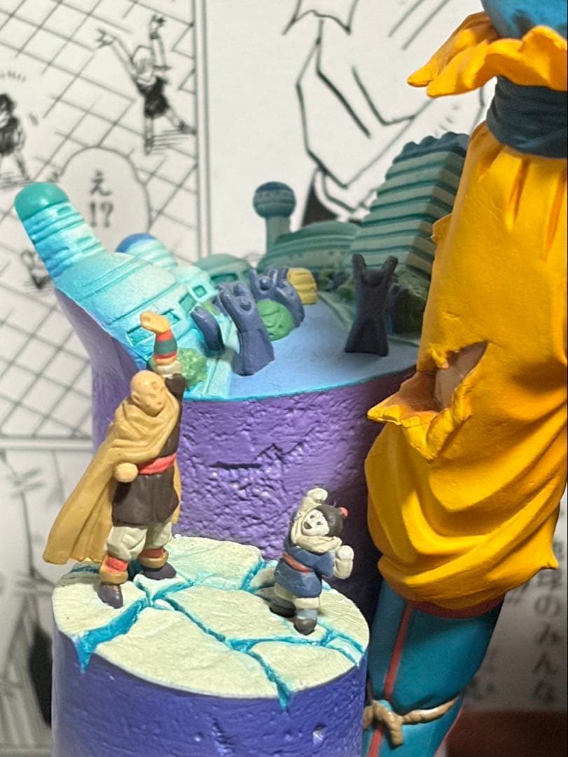 【希少】ドラゴンボールセレクション 巻七 孫悟空 （元気玉）フィギュア　箱付き