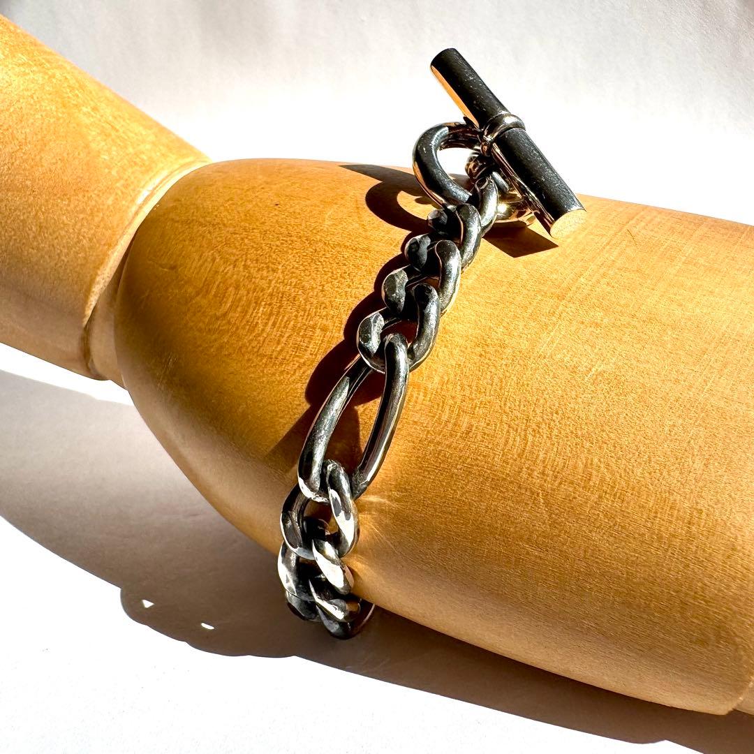 アクセサリー Silver925 Hollow C.Figaro Chain Bracelet