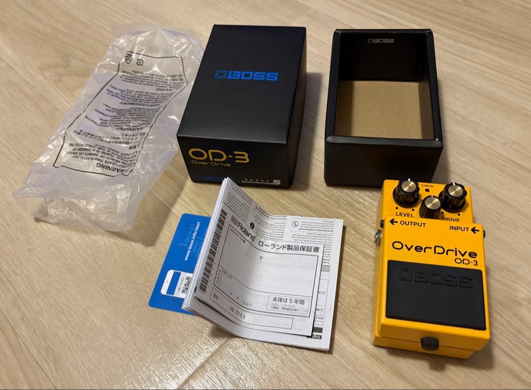 BOSS OD-3 オーバードライブ（新品）