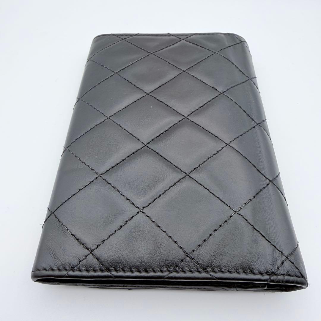 CHANEL シャネル 財布 カンボンライン 二つ折り 美品