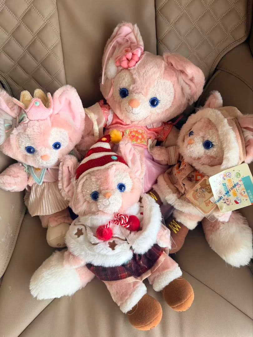 上海デズニーランド限定　リーナベル　4体セット