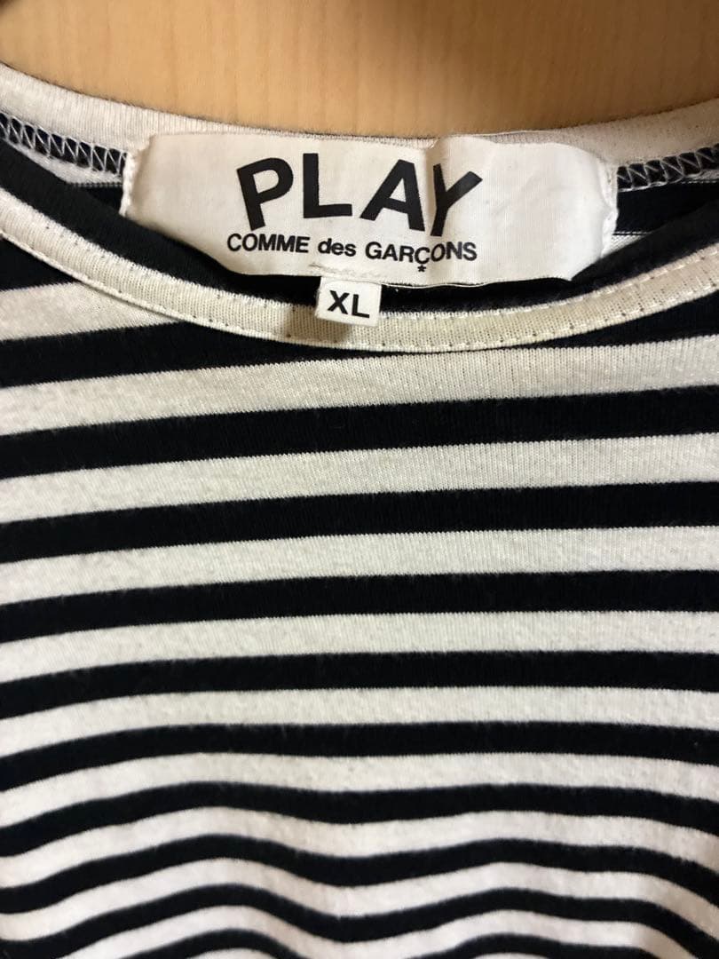 コムデギャルソン　PLAY　ロングTシャツ