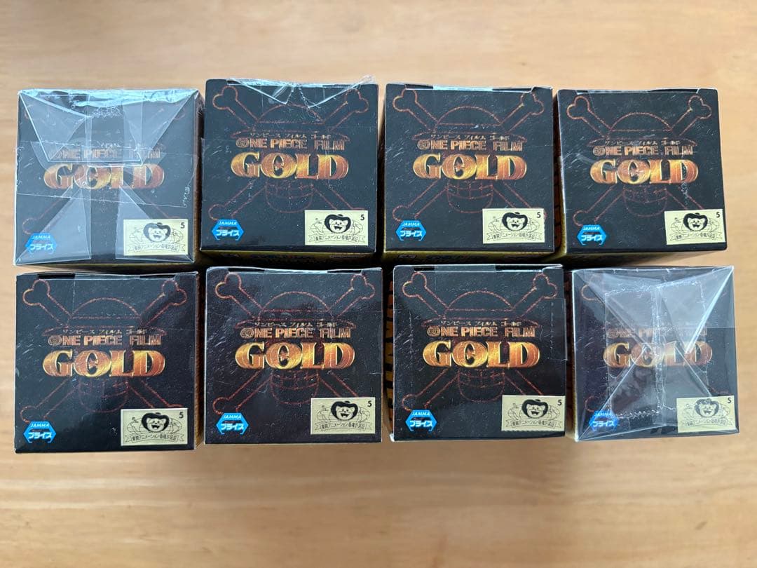 ONE PIECE FILM GOLD フィギュア 8体セット