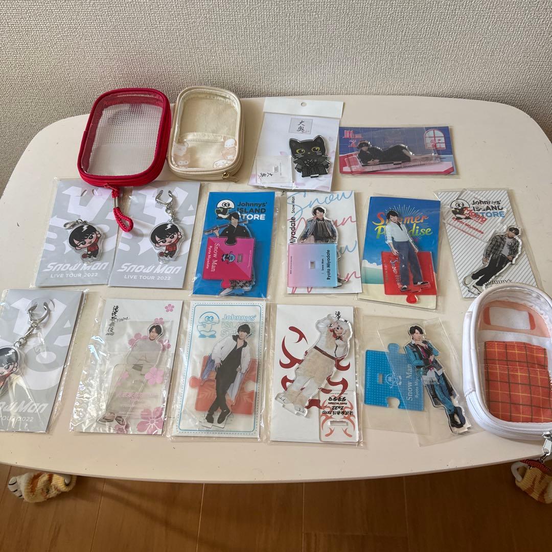 Man宮舘涼太アクスタとアクキーセット