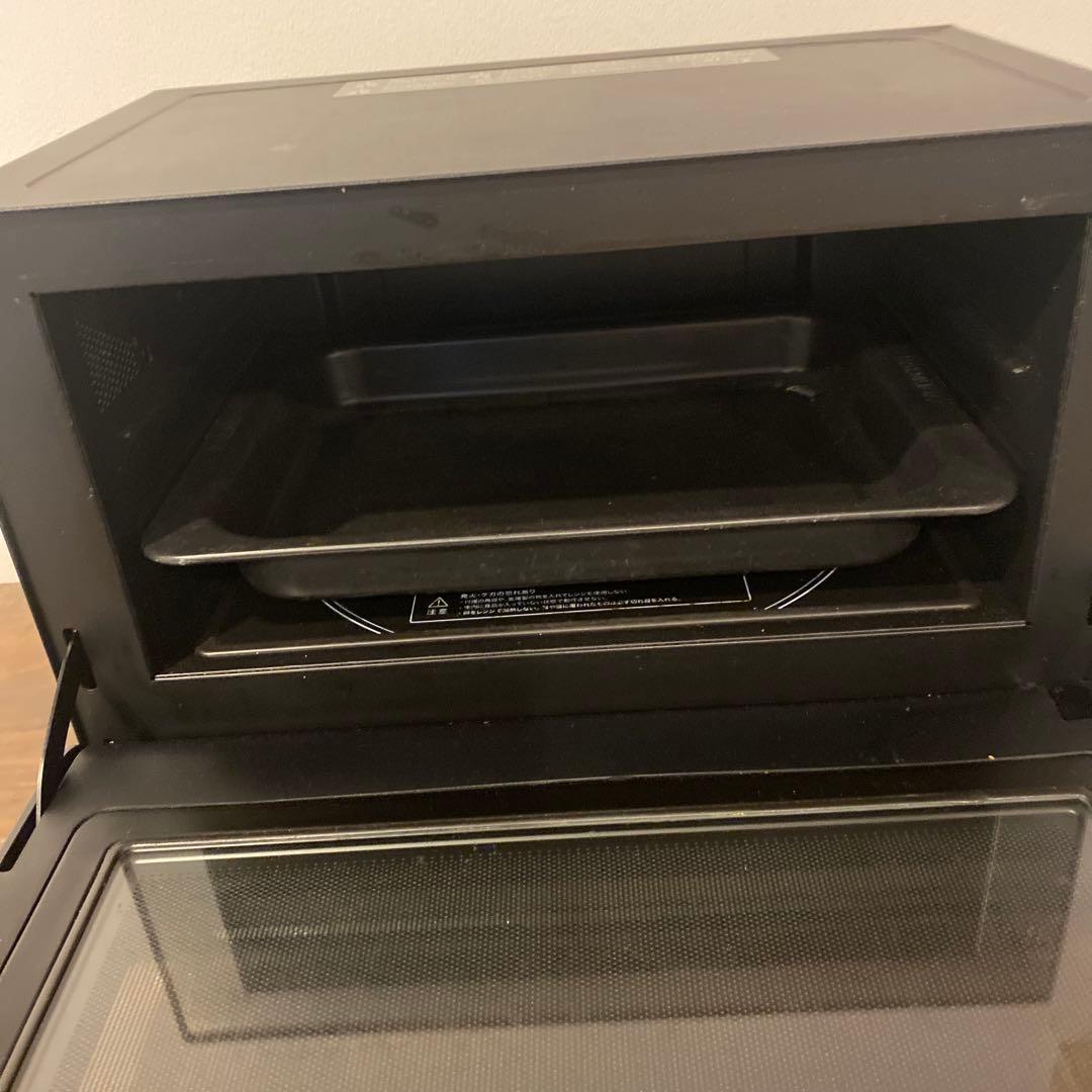 【ジャンク】BALMUDA ブラック オーブン 本体