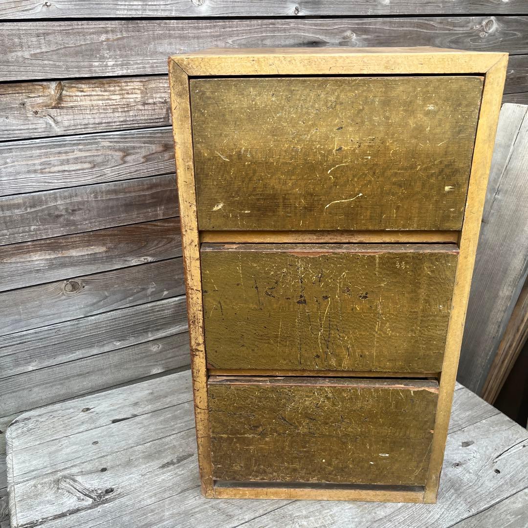 ヴィンテージ引き出し棚