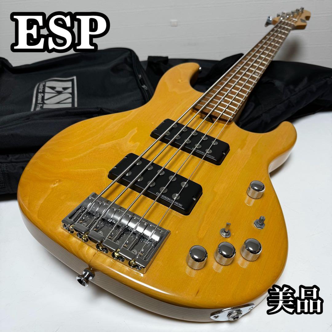 【美品】ESP AP-SL5 エレキベース 5弦ベース スーパーロングスケール