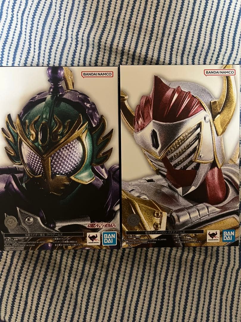 真骨彫　仮面ライダー龍玄&バロンセット