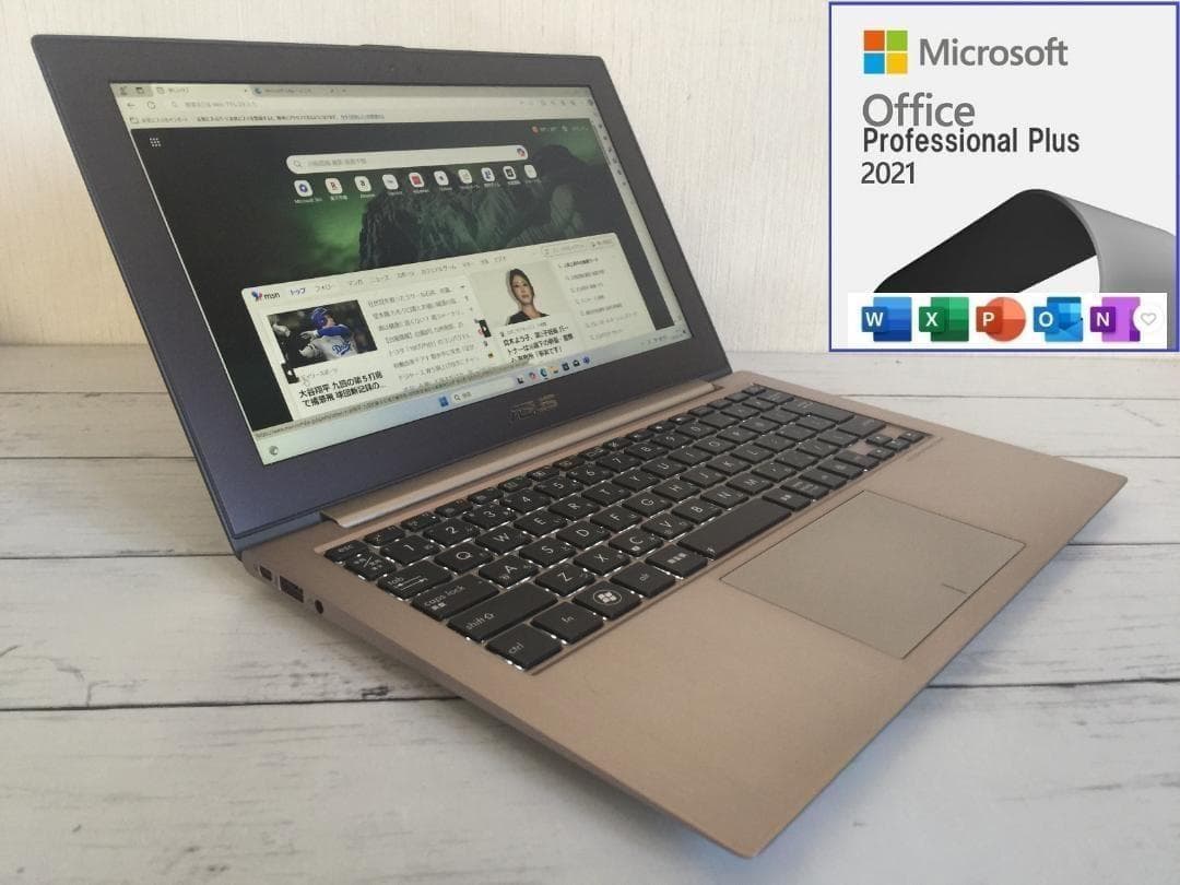 ASUS UX21A 11.6 型TFT液晶　薄型・コンパクトノートパソコン