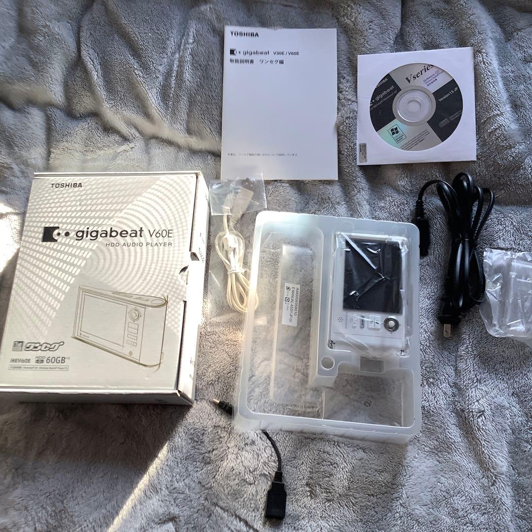 TOSHIBA gigabeat V60E 600GB ポータブルメディア
