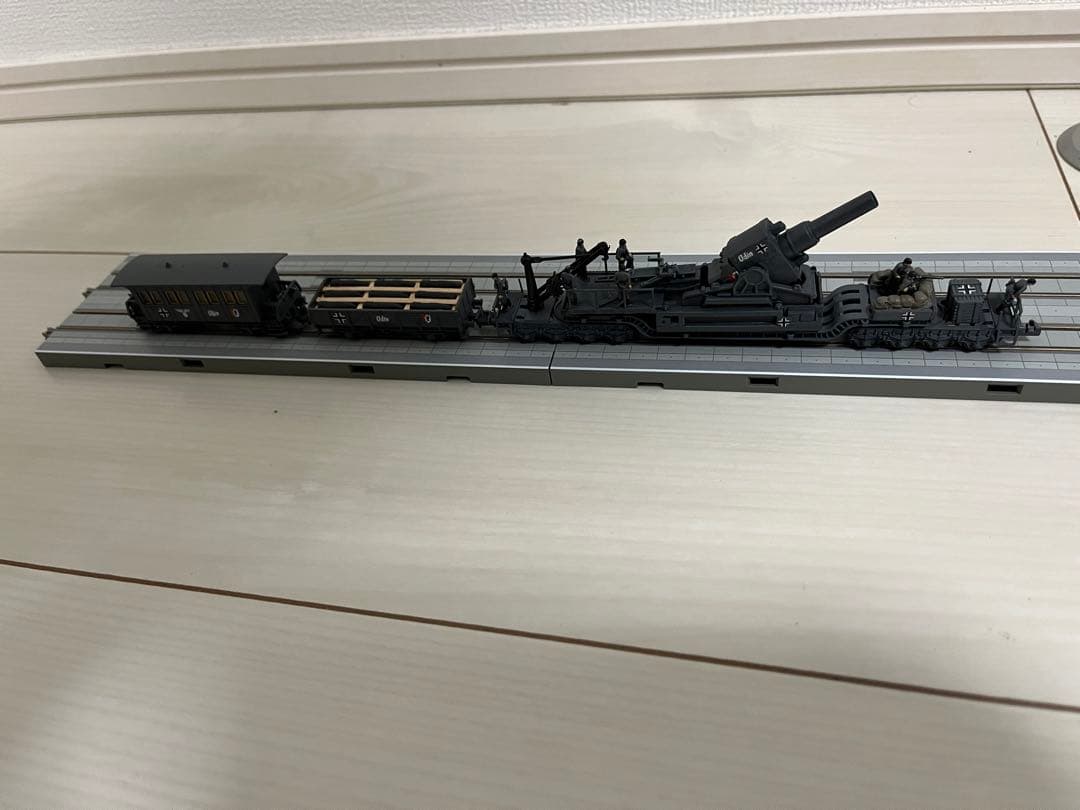 Nゲージ　列車砲　60cm臼砲 　オーディン？　ドイツ軍　装甲列車