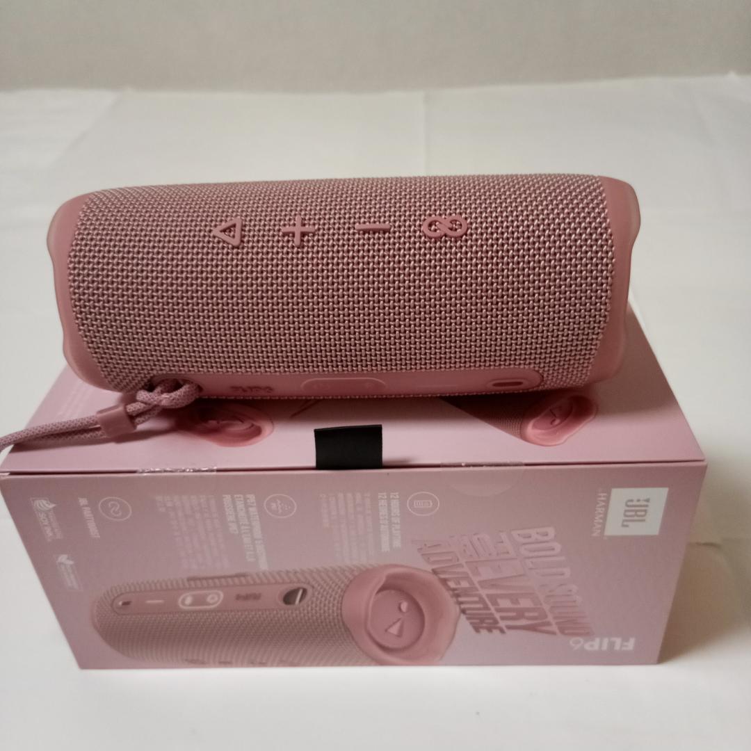 JBL FLIP 6 ピンク ブルートゥーススピーカー 未開封品