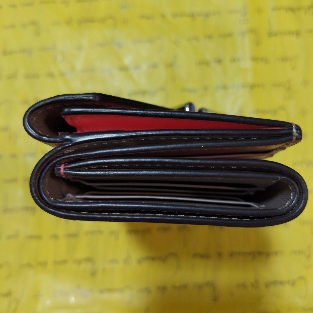 【美品】FENDI 三つ折り財布 FFダイヤモンド ピンク