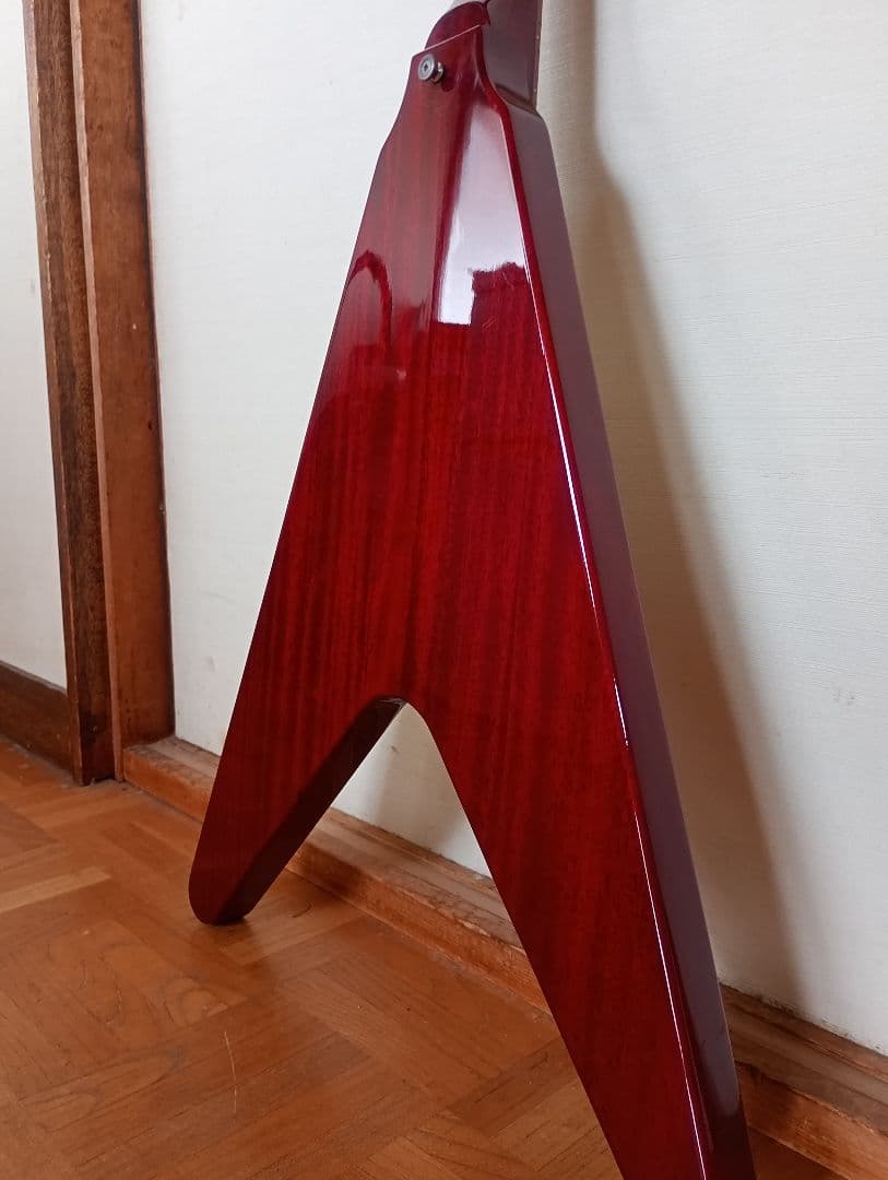 ふぁずたろう Epiphone Flying V エレキギター レッド