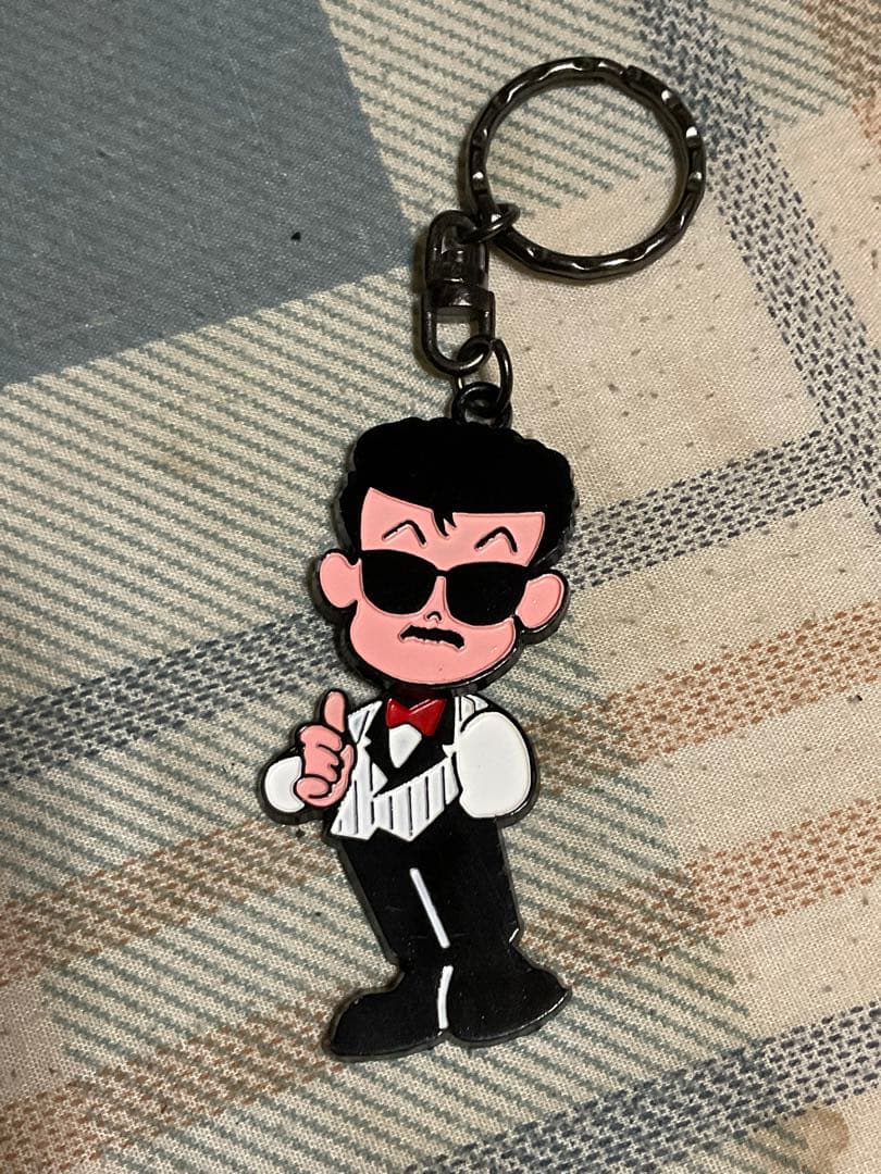 田代まさし（マーシー）首振りキイホルダー　【昭和レトロ　新品　未開封】