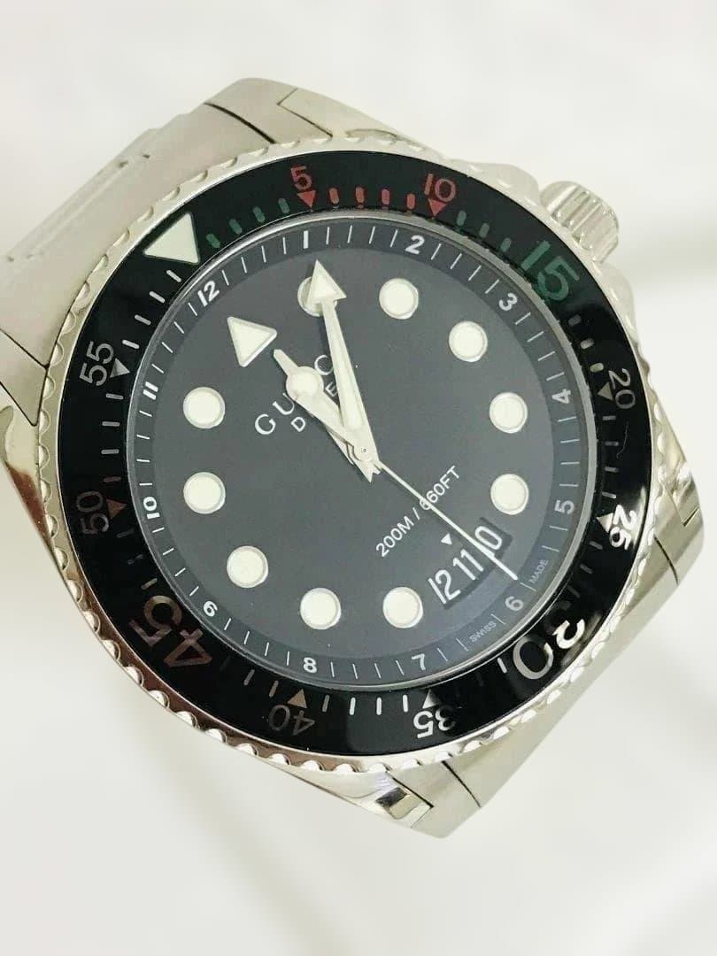 GUCCI グッチ ダイブ デイト 136.2 腕時計