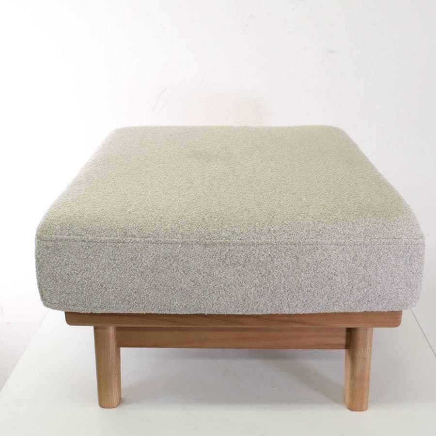 値下展示品 2023年製 ウニコ アルキオ カバーリング オットマン ベージュ