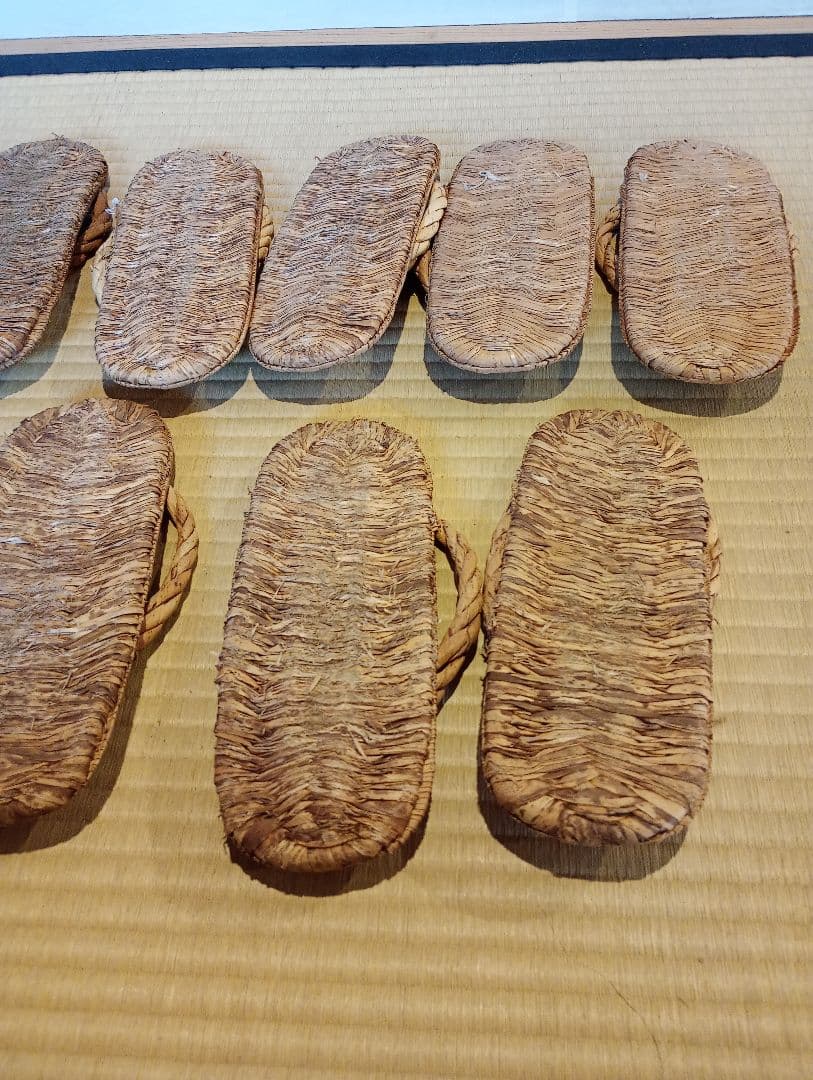 【茶道具】露地　草履5客セット　数寄屋草履　茶事道具　その他980