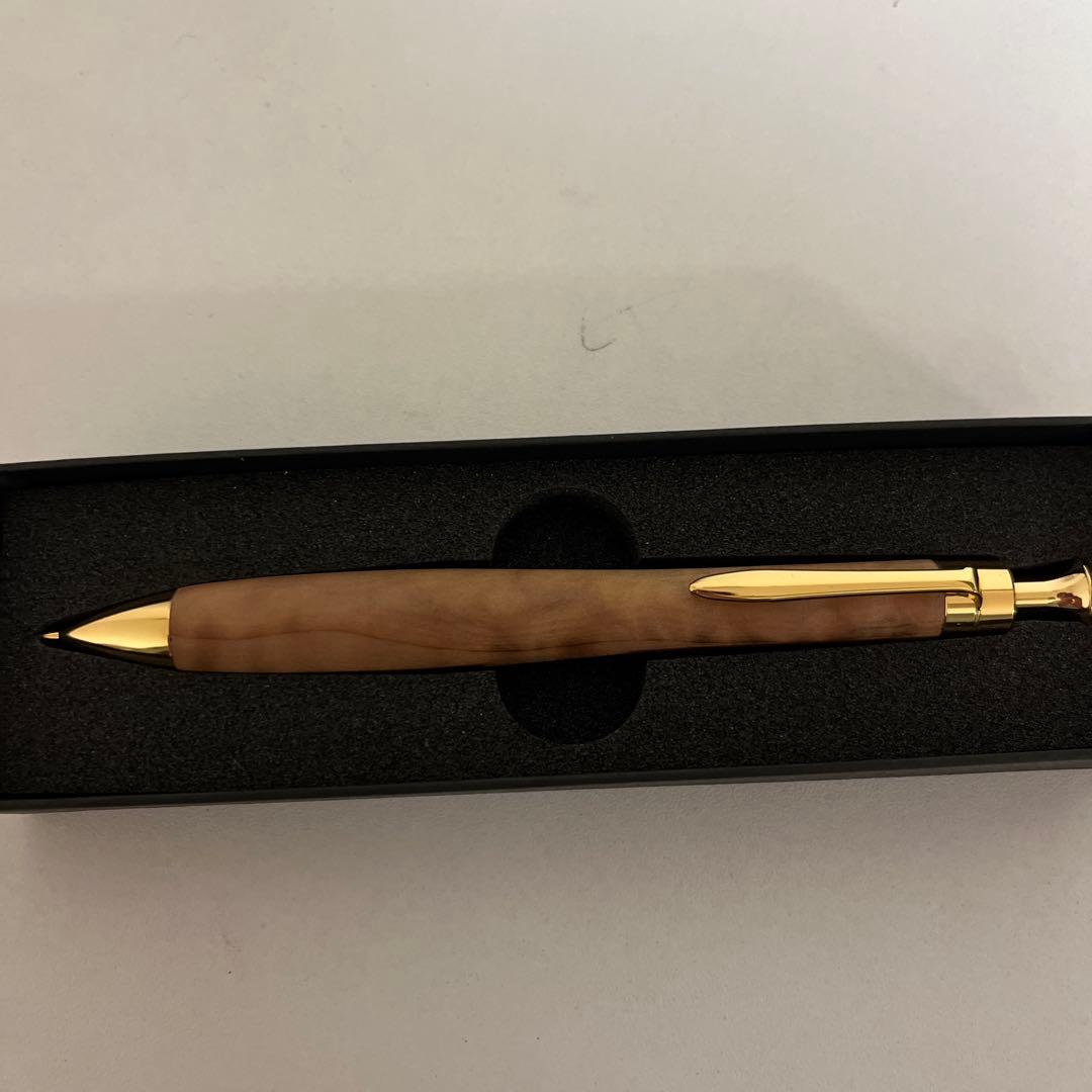 こぶた工房　木軸シャーペン0.5mm　日光杉極上杢