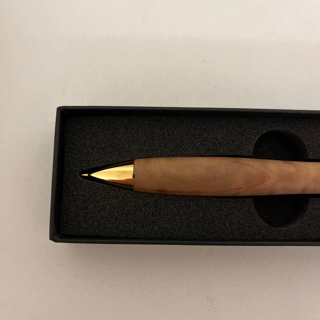 こぶた工房　木軸シャーペン0.5mm　日光杉極上杢