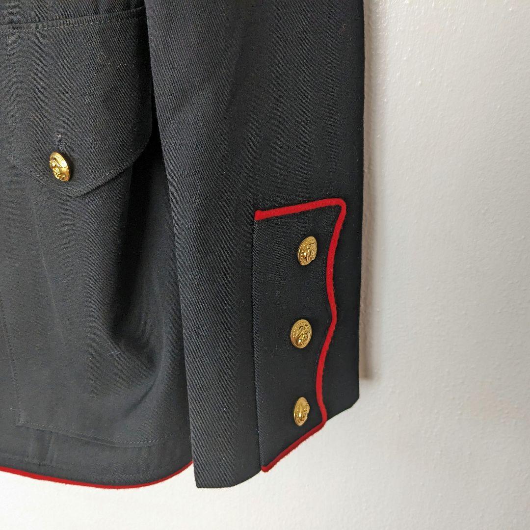 米軍　USMC ブルードレスジャケット　ブルードレスパンツ　良品　②