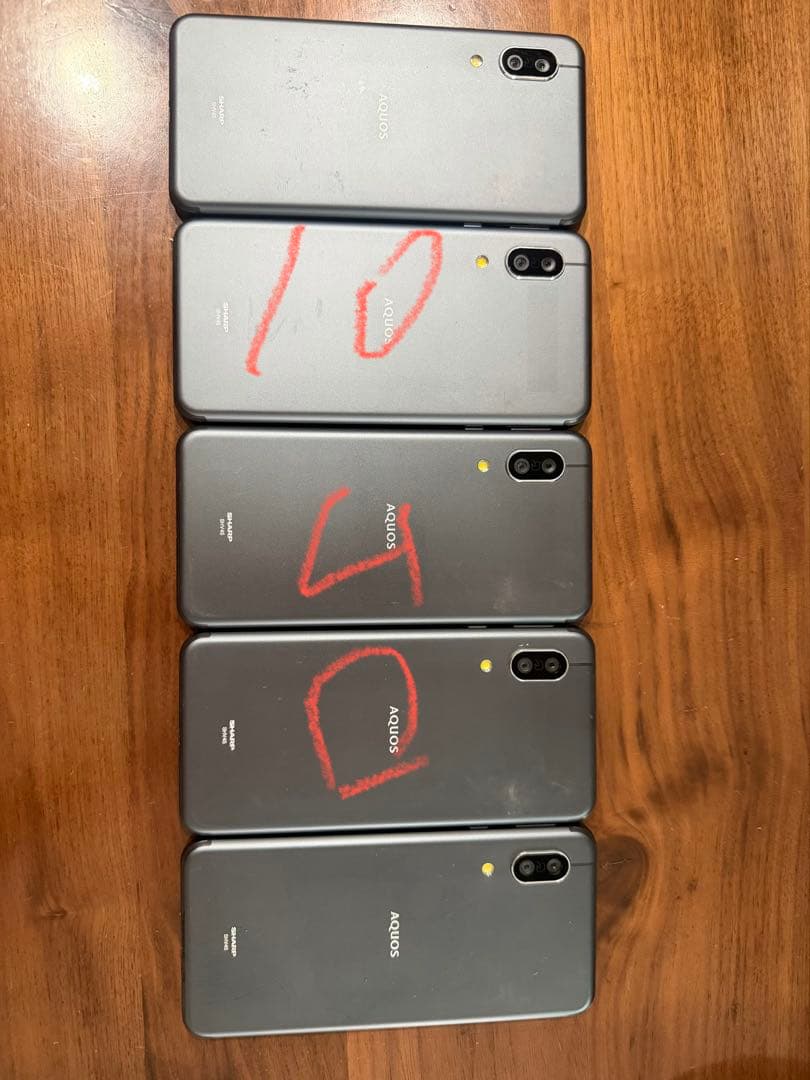 【MINHさん専用】AQUOS sense3 SHARPSHV45 10台セット
