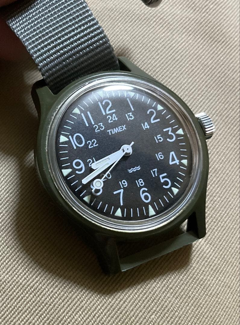TIMEX キャンパー　レアな手巻き　military
