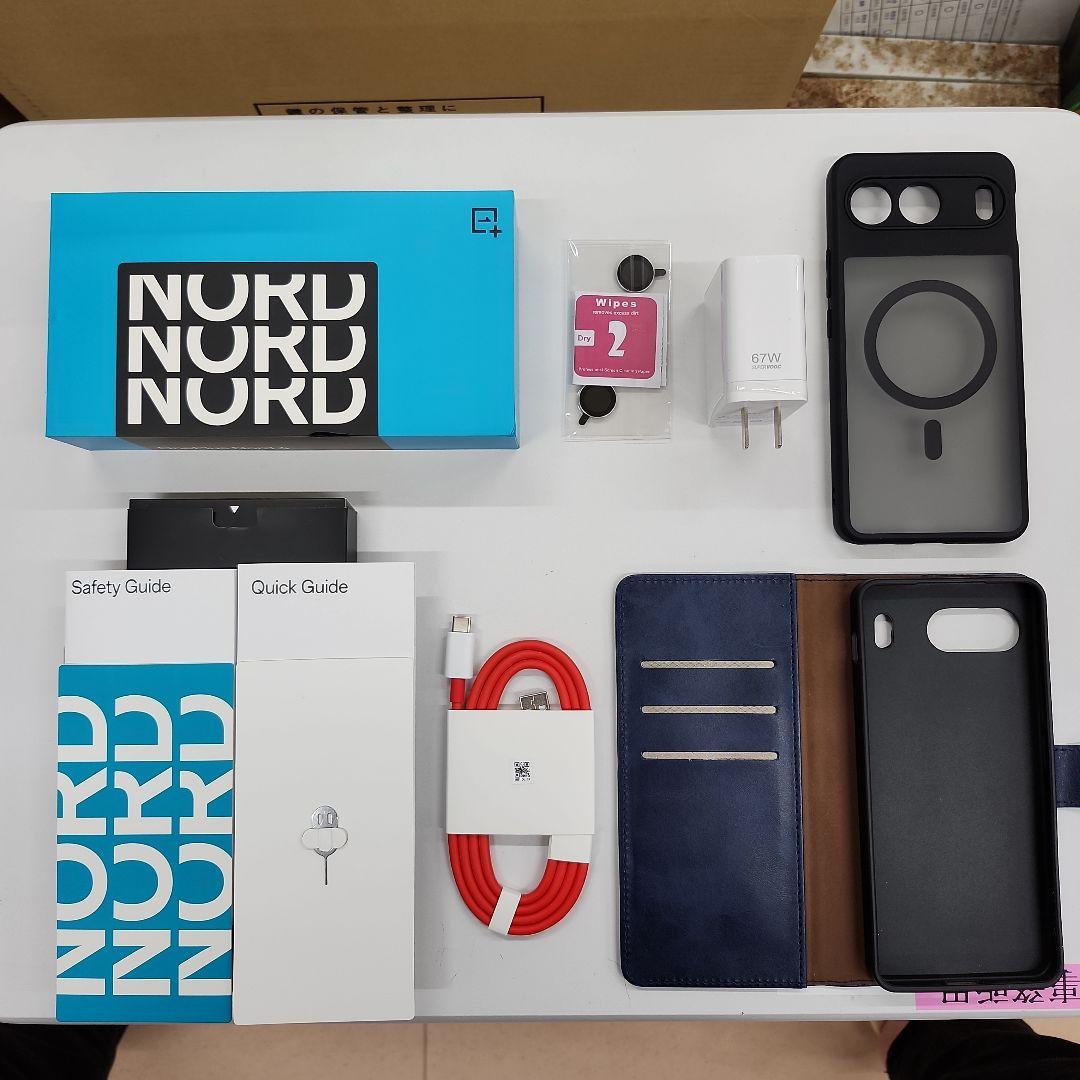 ☆OnePlus Nord 4 オプシディアン ミッドナイト 美品 オマケ付き☆