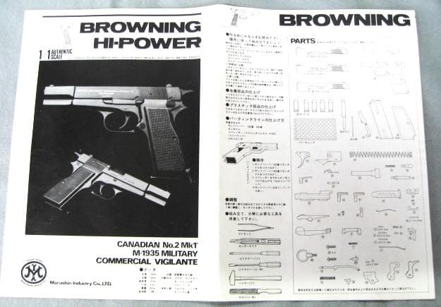 ★絶版★ マルシン【 ブローニング HP レプリカ=カスタム 】