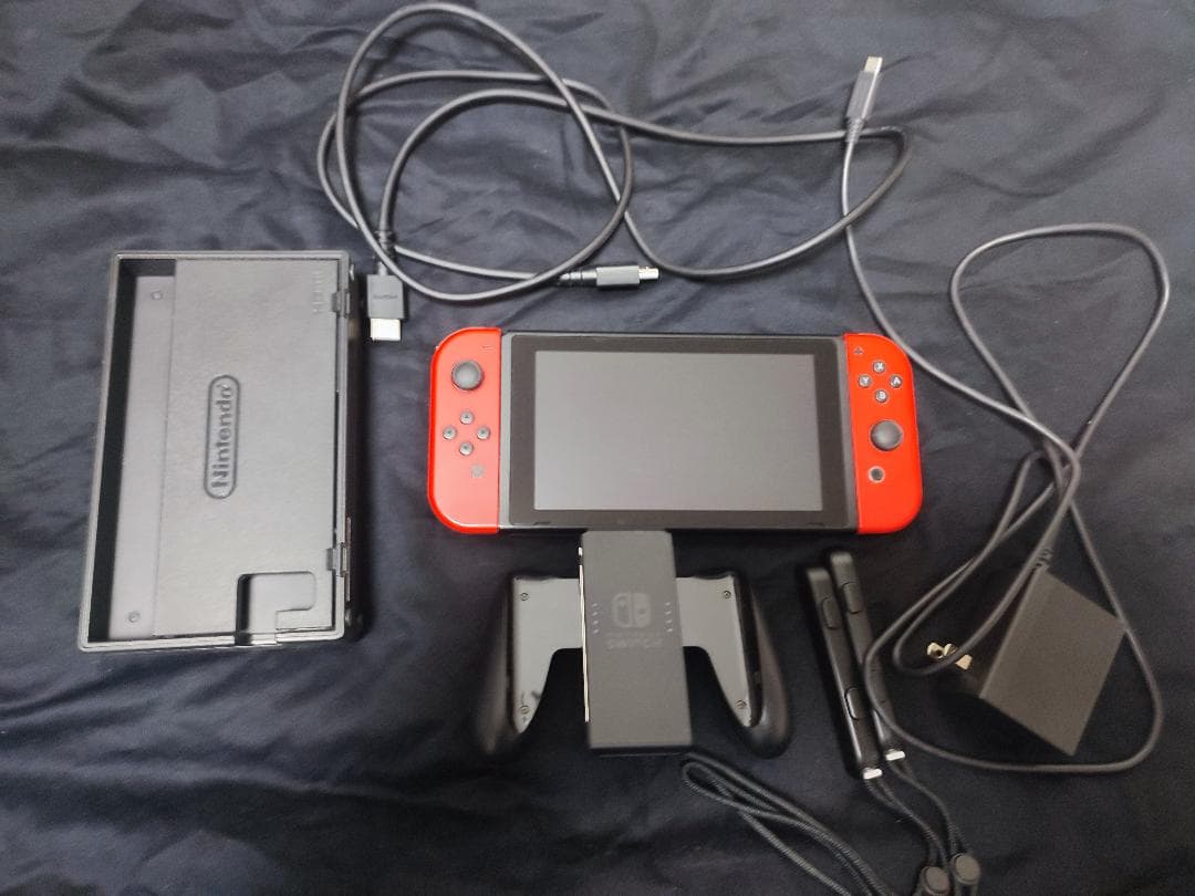 ニンテンドースイッチ キャリーケース Joy-Con充電グリップ SDカード