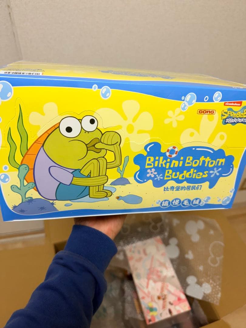 1ポップマート スポンジボブ ビキニボトムバディーズ おかしなぬいぐるみシリーズ