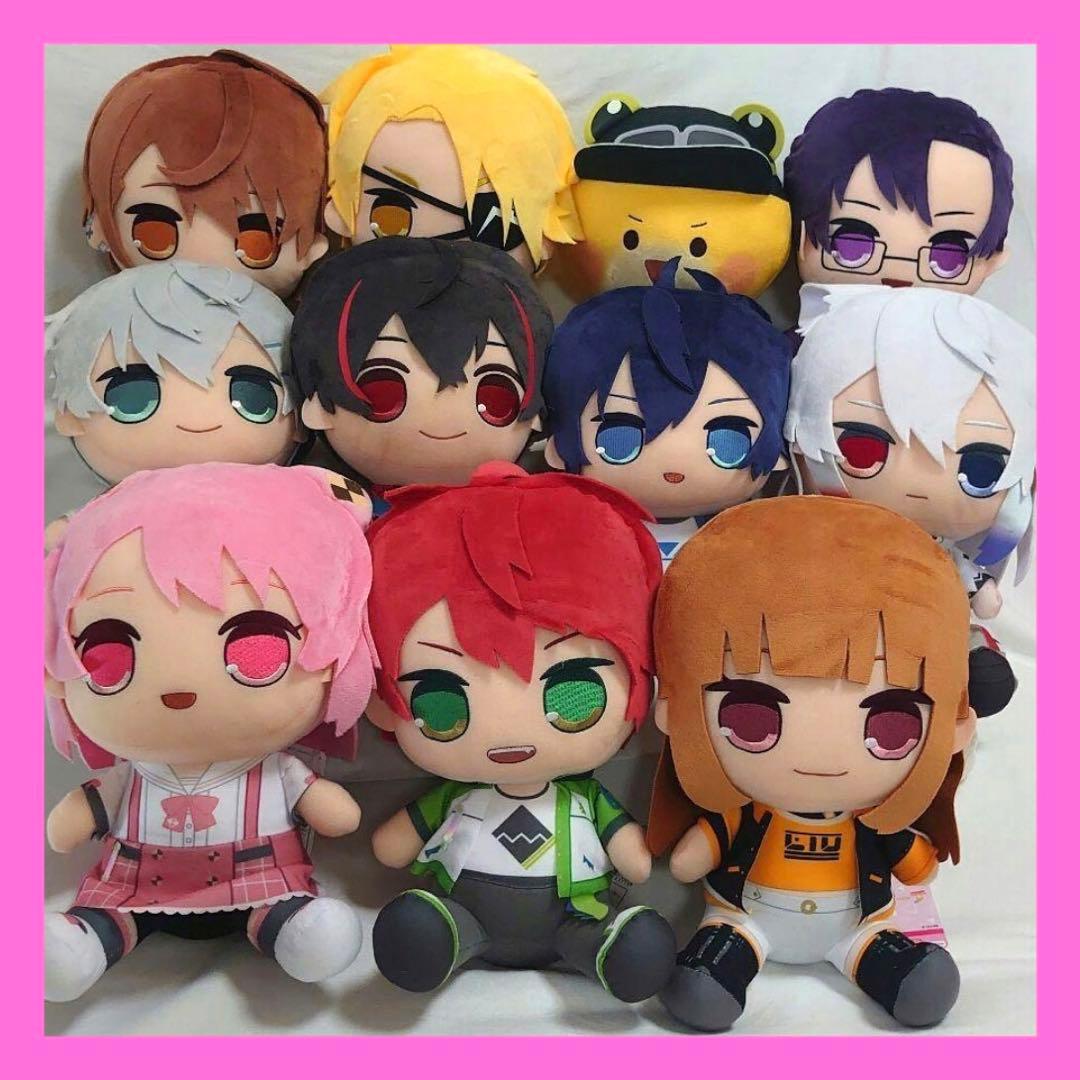 紙タグ付き　未使用品◾️全11種セット　おおきなBIGぬいぐるみ◾️カラフルピーチ