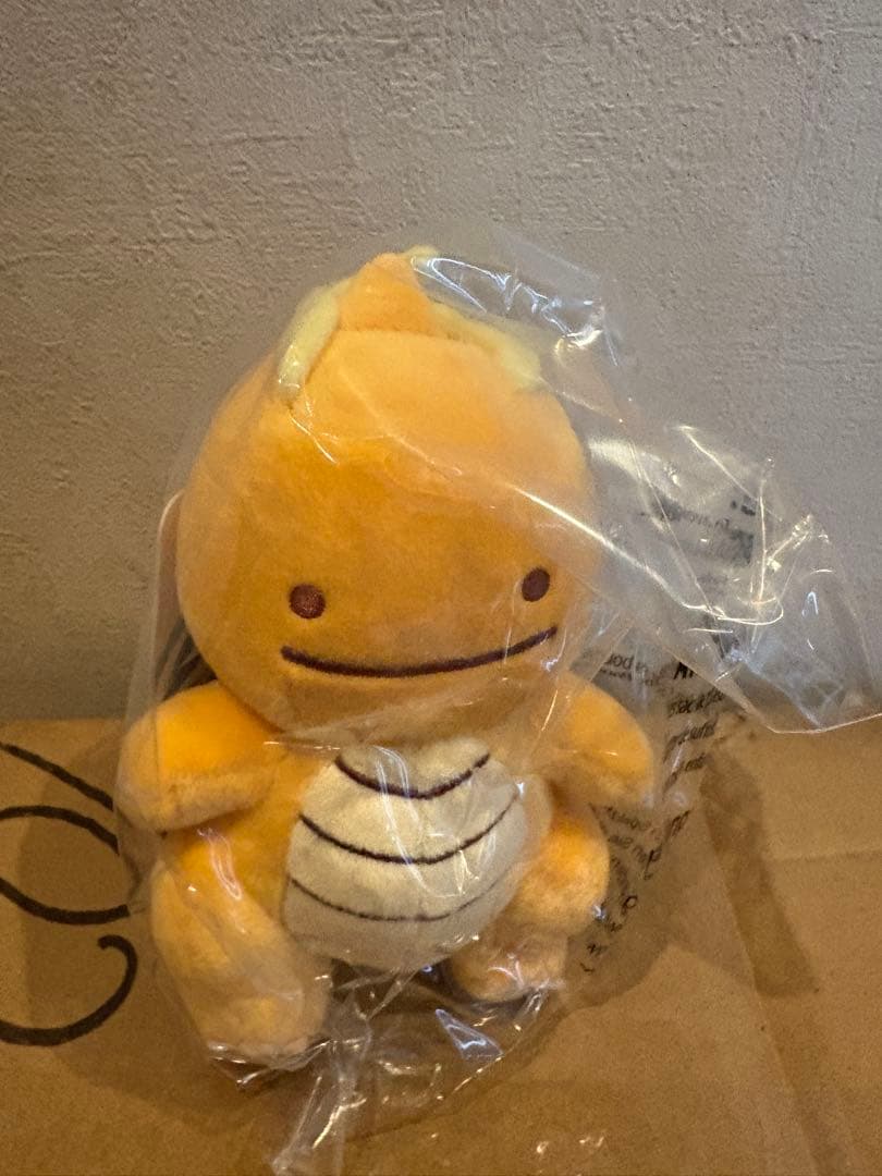 【新品未使用】ポケセン限定 へんしん！メタモン　カイリューぬいぐるみ