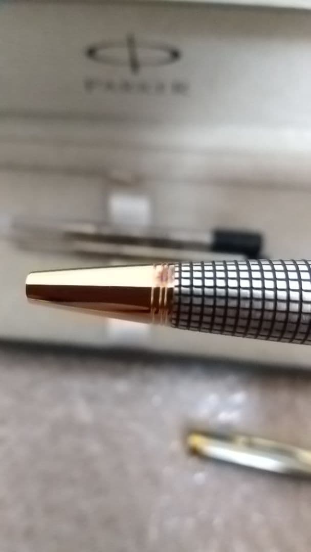 パーカー ソネット プレミアム シズレGT スターリングシルバー ボールペン