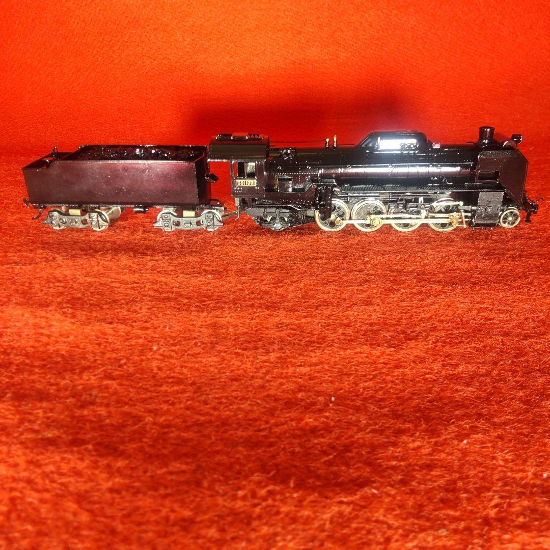 Ｄ51、アダチ、動作確認済み、蒸気機関車、HOゲージ