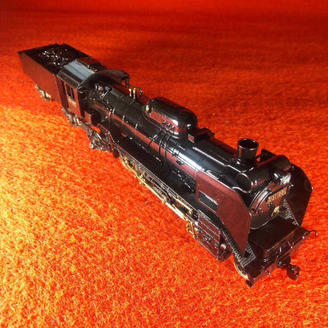 Ｄ51、アダチ、動作確認済み、蒸気機関車、HOゲージ