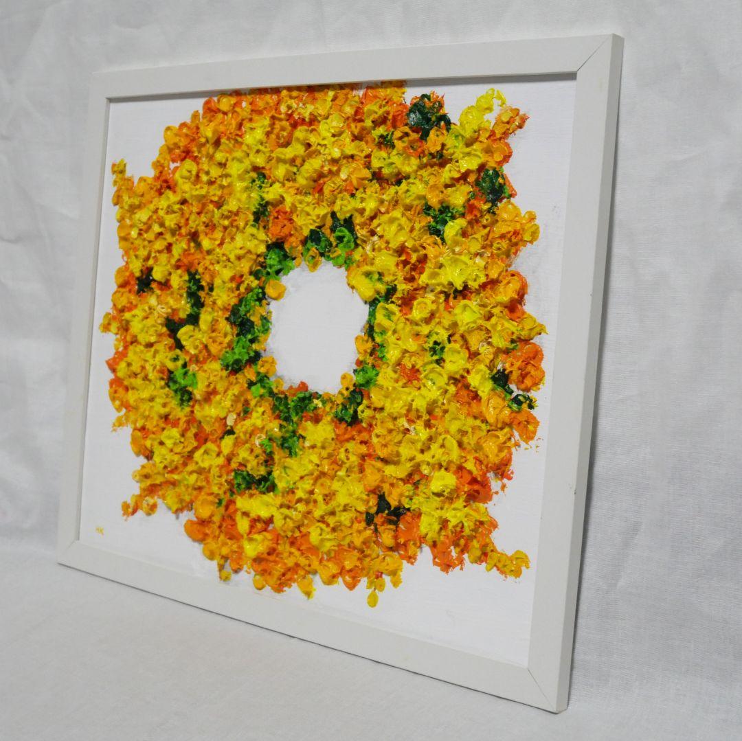 油絵 油彩 油彩画 絵画 絵【ミモザリース】