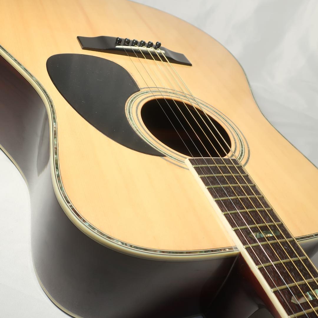 縦ロゴ Morris W-40 エレアコ仕様 ギター ハードケース付 弦交換済