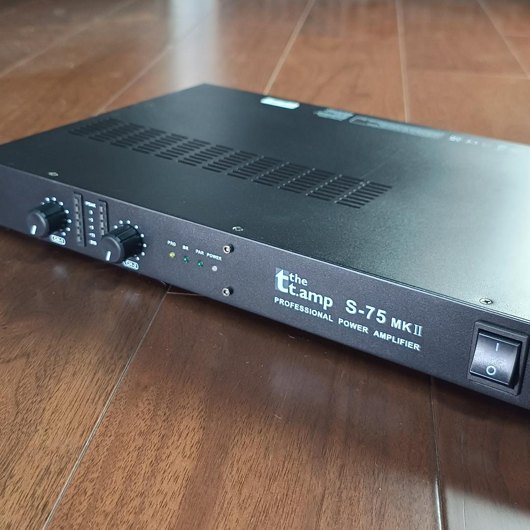 Thomann S-75 MkII パワーアンプ プロケーブル絶賛の音質2