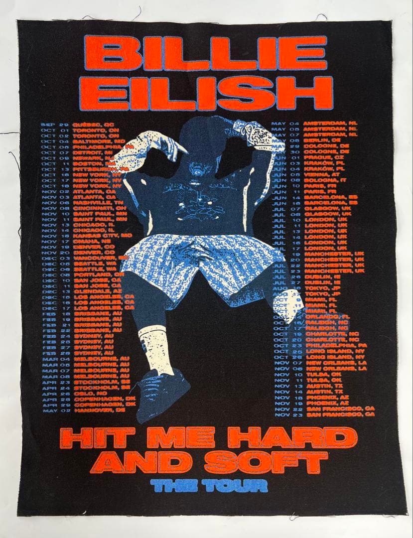 Billie Eilish Hit Me Hard and Soft ポスター