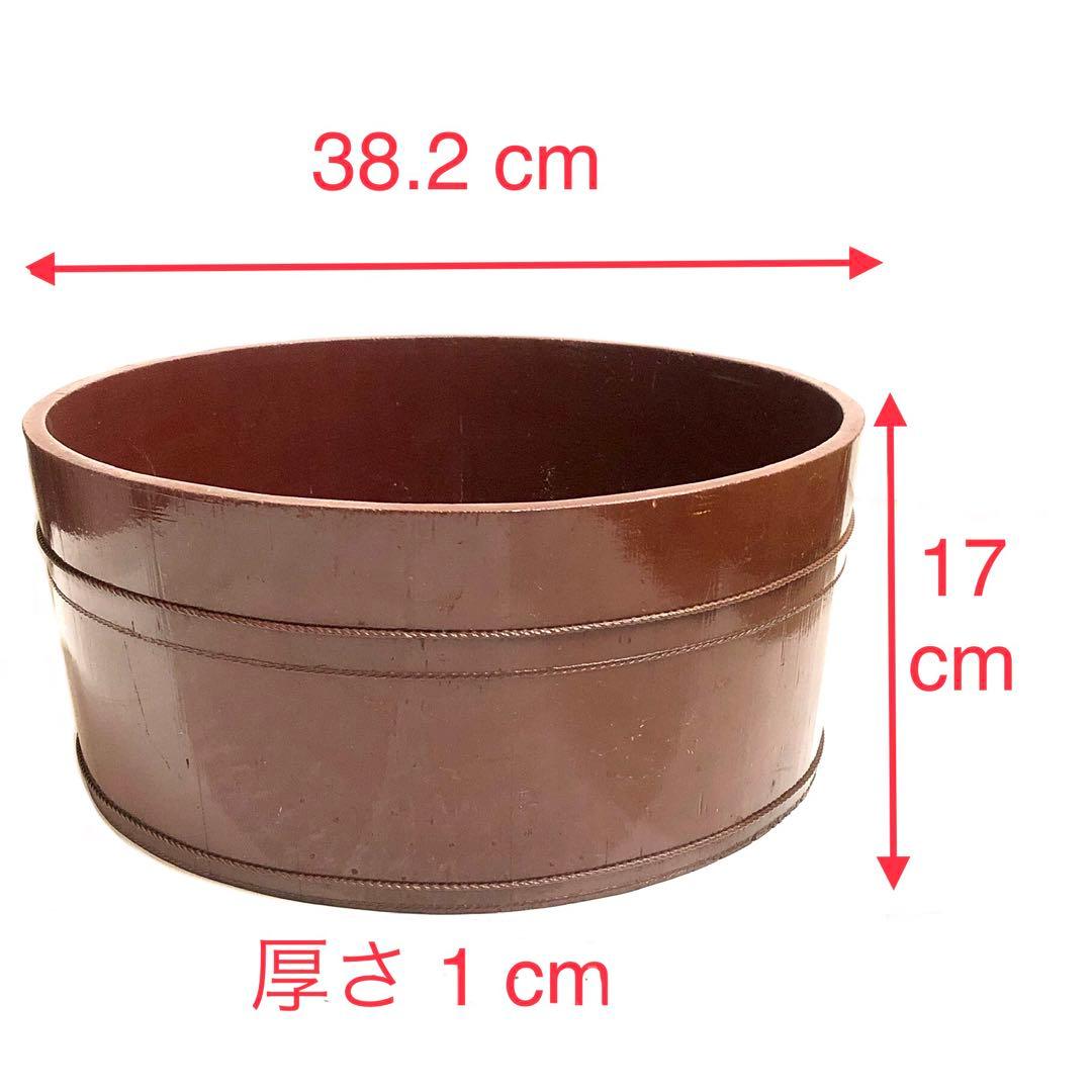 ■時代物・レトロ■木桶・インテリア・アンティーク・花器・ディスプレイ・木工・木製