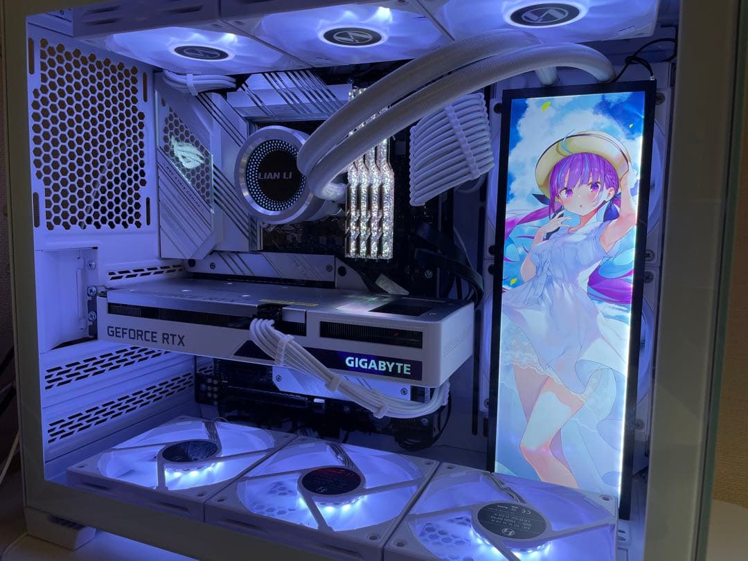 湊あくあ Vtuber PC用LEDパネル